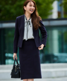 【日本製／セットアップ可】ジャージ素材タイトシルエットスカート