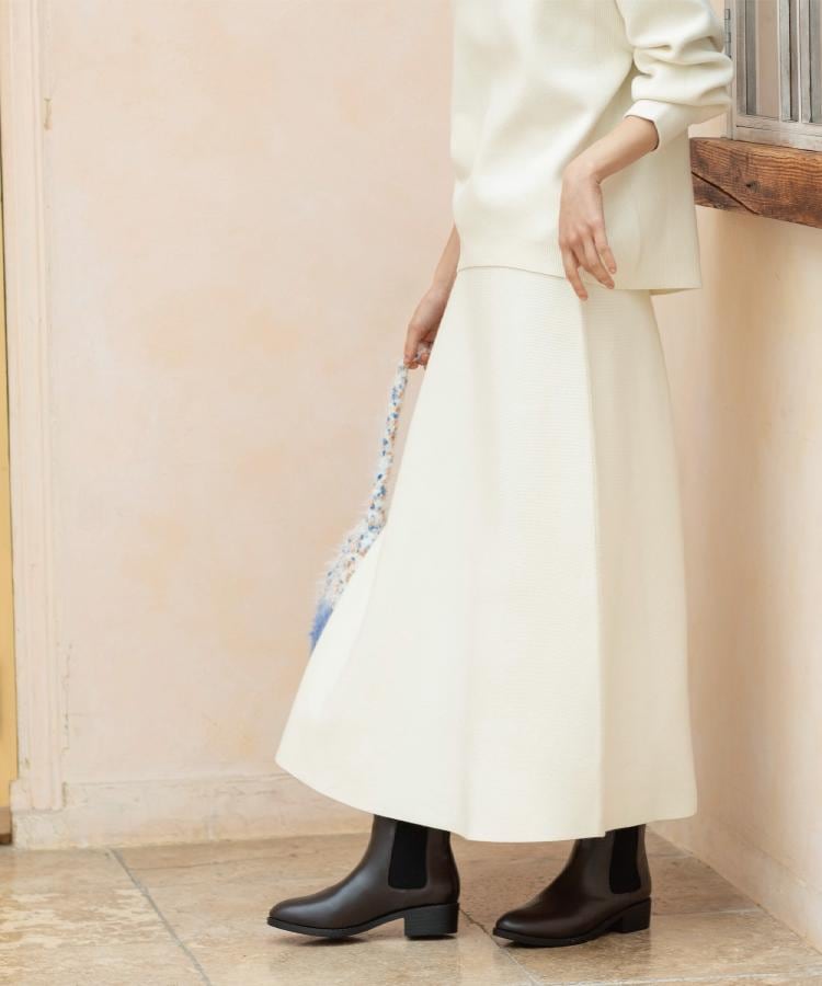 ニットフレアスカート/セットアップ対応【洗濯機OK】 | KOBUNSHA