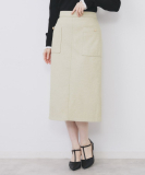 ストレッチナロータイトスカート【洗濯機OK/抗ピル】