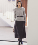 "クラシカルツイード Aラインスカート"