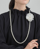 【セレモニー】コーサージュネックレス