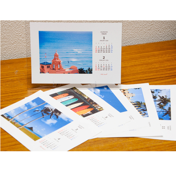 [アロハエクスプレス]【受発注】アロハエクスプレス・オリジナル卓上カレンダー2026