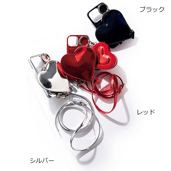 [ajew]glow heart pocket case