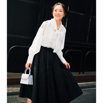 [Re:EDIT]ボウタイブラウス