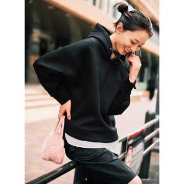 [eldo]レイヤード風パーカ