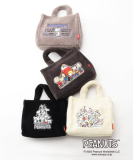 【PEANUTS】ボアスクエア2WAYトート