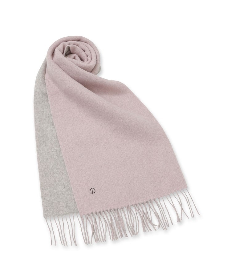 リバーシブルバイカラーストール