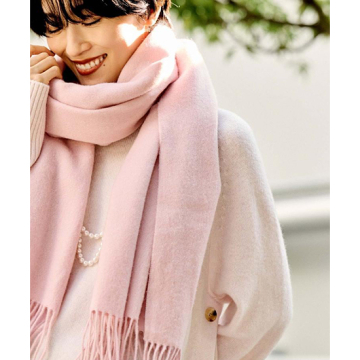 【ウォッシャブル】ウールカシミヤストール