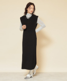 "【COLLECTION LINE】スパンコールニットジャンドレ"