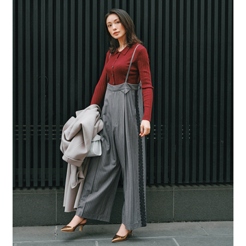 [mewl]サイドレースサロペット