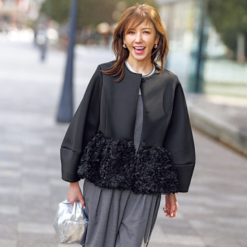 [SECRET TROPHY]ペプラムジャケット