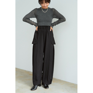 "[SUGAR ROSE]カーゴタックコクーンパンツ"