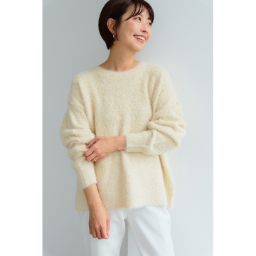 "[TORRAZZO DONNA]グリッターニットトップス"