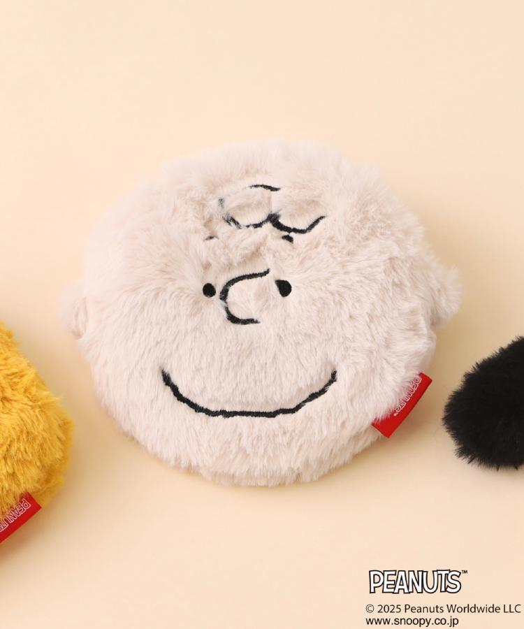 PEANUTS/ピーナッツ チャーリー・ブラウン ファーポーチ