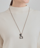 ハートコインひもネックレス