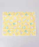 "白雪友禅ふきん Fortune Horse イエロー"