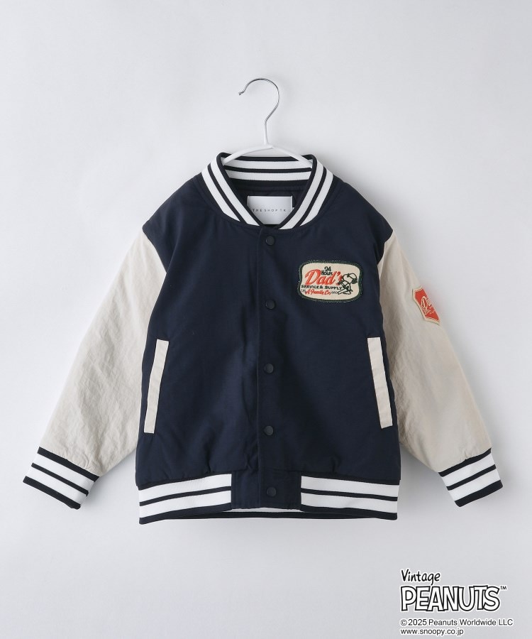 【110-160】PEANUTS / ピーナッツ 刺繡スタジャン