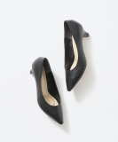 【ラム革／美脚／通勤】レザーパンプス