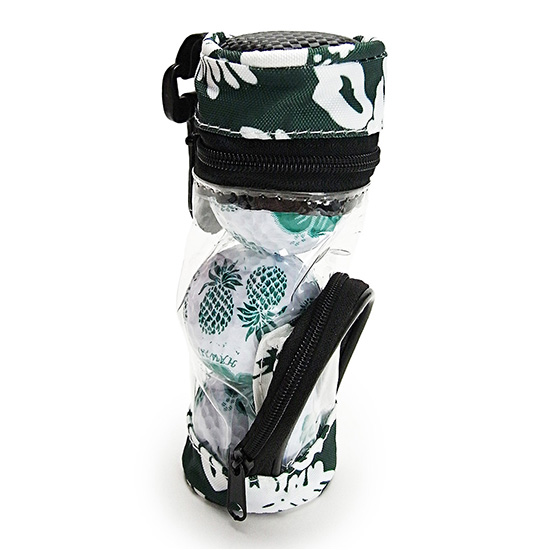 [フローラル・ゴルフボール・イン・バッグ]Floral Golf Balls in Bag