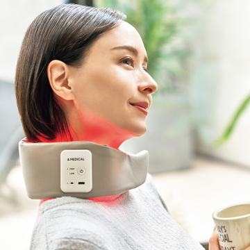 [&MEDICAL]LUMICARE neck 家庭用温熱治療器