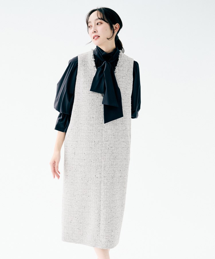 ツイード ジャンパースカート