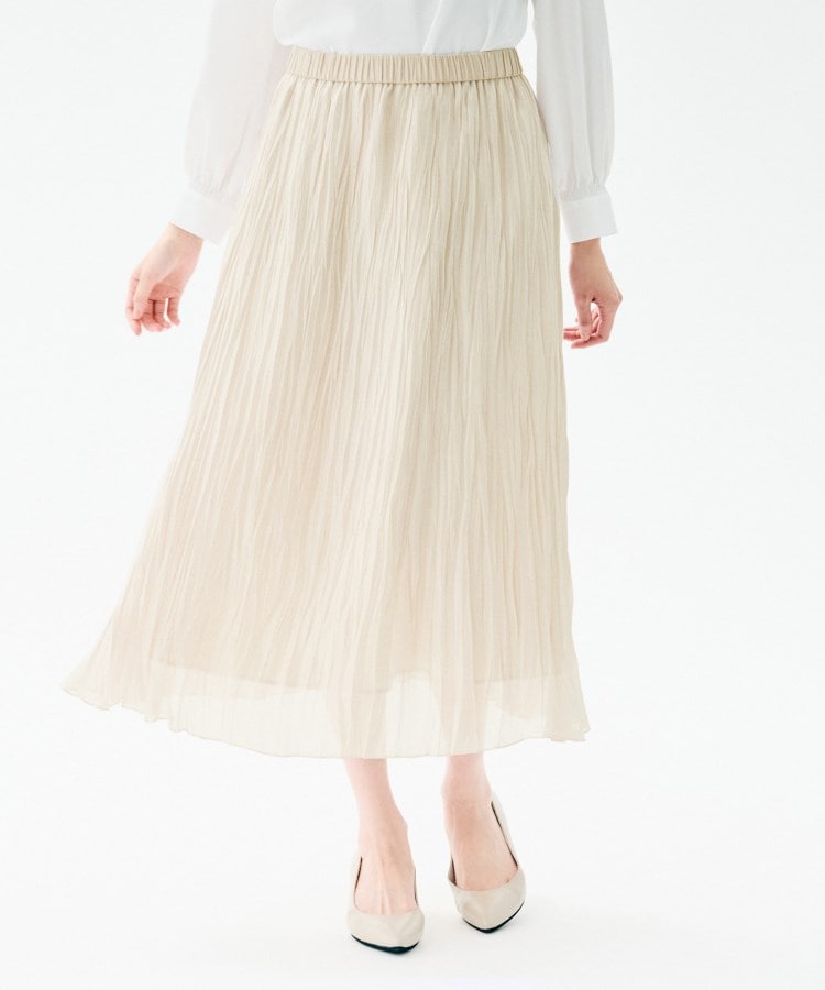 シャイニープリーツスカート
