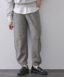 マシュマロタッチカーブニットパンツ／セットアップ対応可【洗濯機OK】