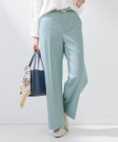 【新作褒められパンツ】快温ワイドパンツ