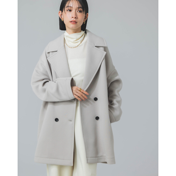 "[Dignite collier]ボンディングPコート"