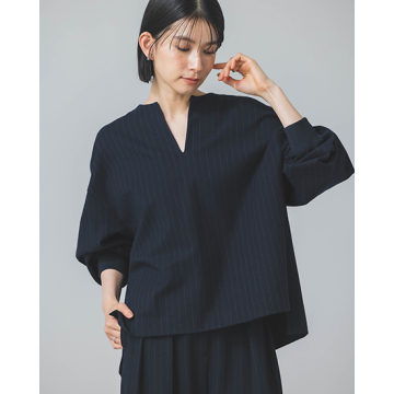 "[Dignite collier]【セットアップ】 ソフト起毛ストレッチプルオーバー"