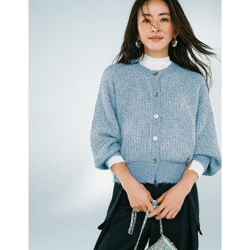 [DAY by DAY It's international]ミックスニットカーディガン