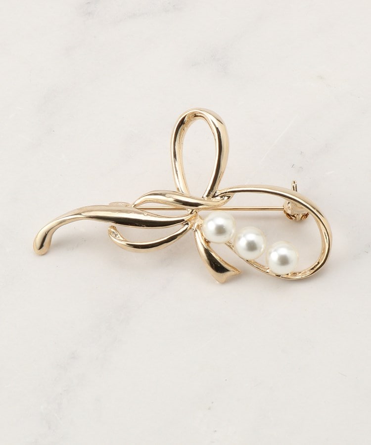 リボンモチーフブローチ | KOBUNSHA SELECT SHOP | リボンモチーフブローチ