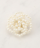 ローズパール調ブローチ