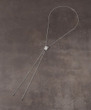 ドロップ ループ タイイング ネックレス【ユニセックス】