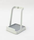 "お玉＆鍋ふたスタンド ライトグリーン 山崎実業 ＜tower タワー＞"