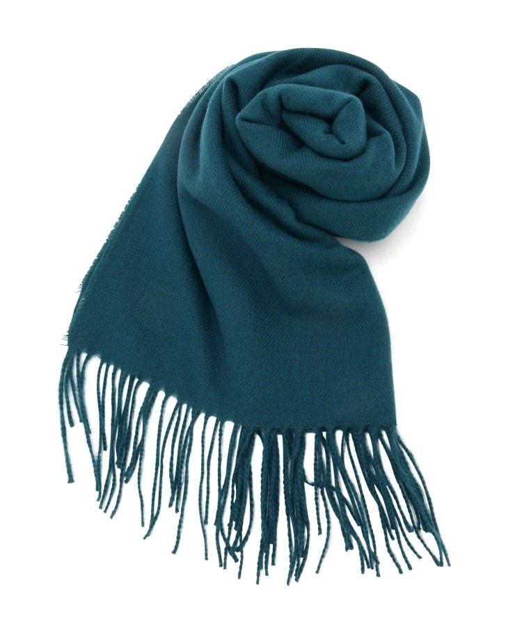 カシミヤタッチ無地マフラー