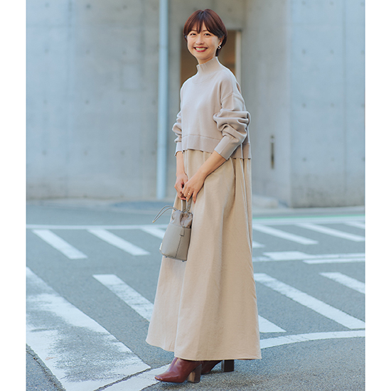 [SUGAR ROSE]ハイネックドッキングOP