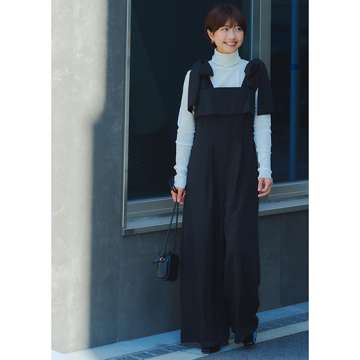 "[PICCIN PERLA]リボンサロペット"