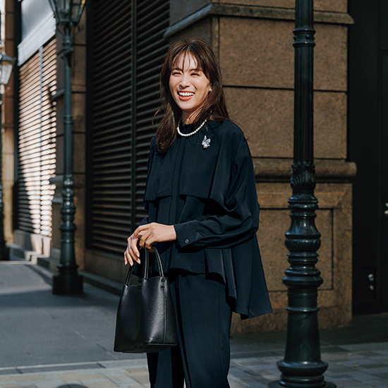 [ALEGRE]ダブルクロスブラウス