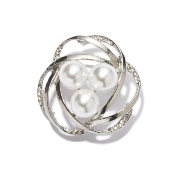 [VERY STORE セレクション]パールスワールブローチ