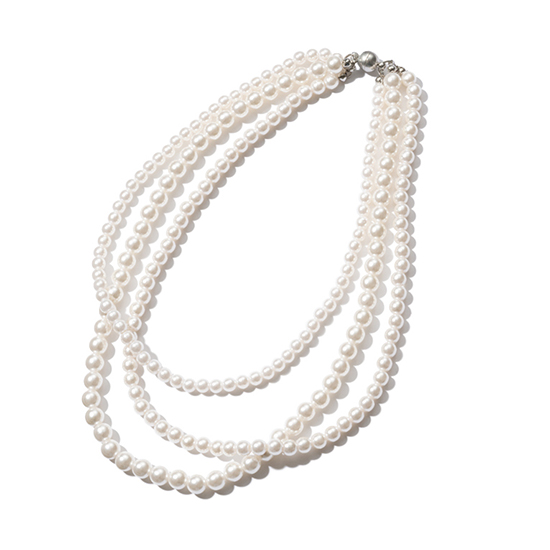 [VERY STORE セレクション]3連パールネックレス