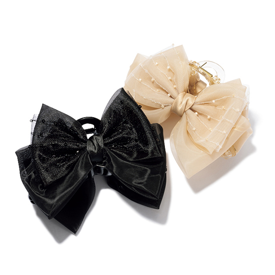 [VERY STORE セレクション]リボンヘアクリップ