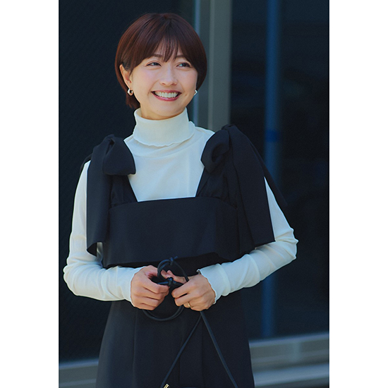 [PICCIN]ベロアタートルカットソー