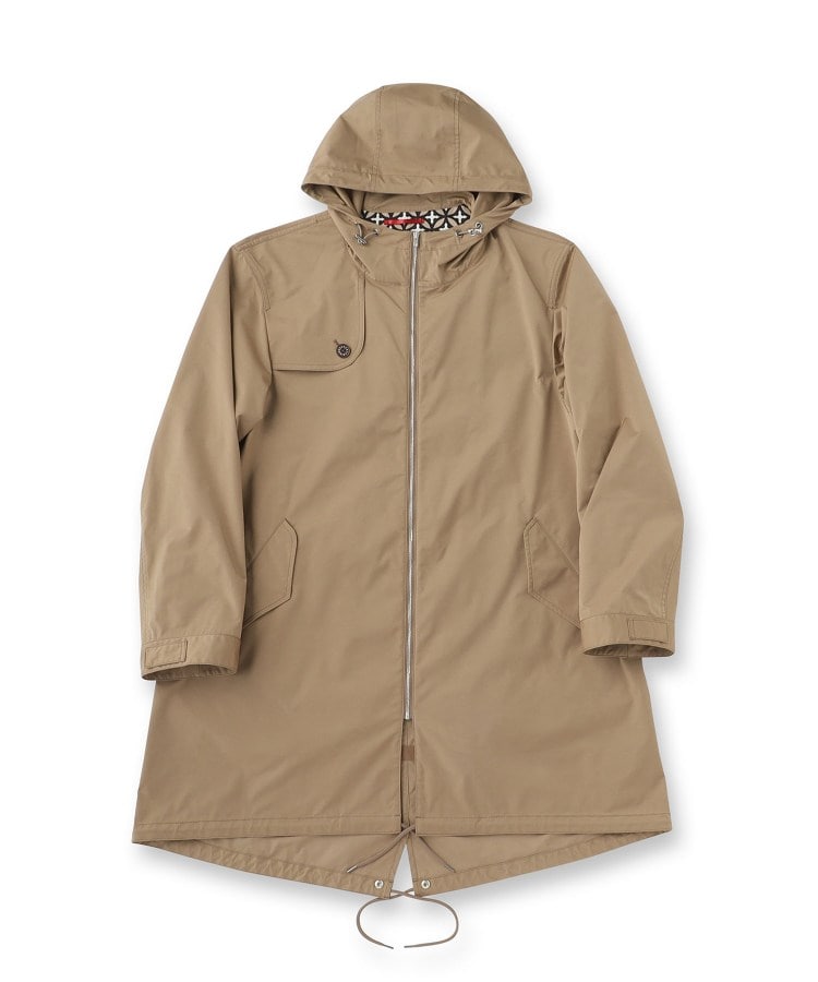 レインプルーフ フーデッドコート