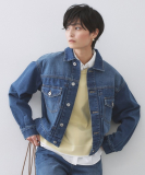 デニムジャケット【洗濯機OK】