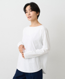 ラウンドテールジャージプルオーバー