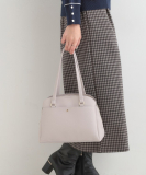 【軽量】ロングハンドルラウンドトートバッグ