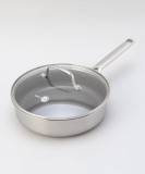 エーペックス 深型フライパン 24cm ガラス蓋付き ＜GreenPan  グリーンパン＞