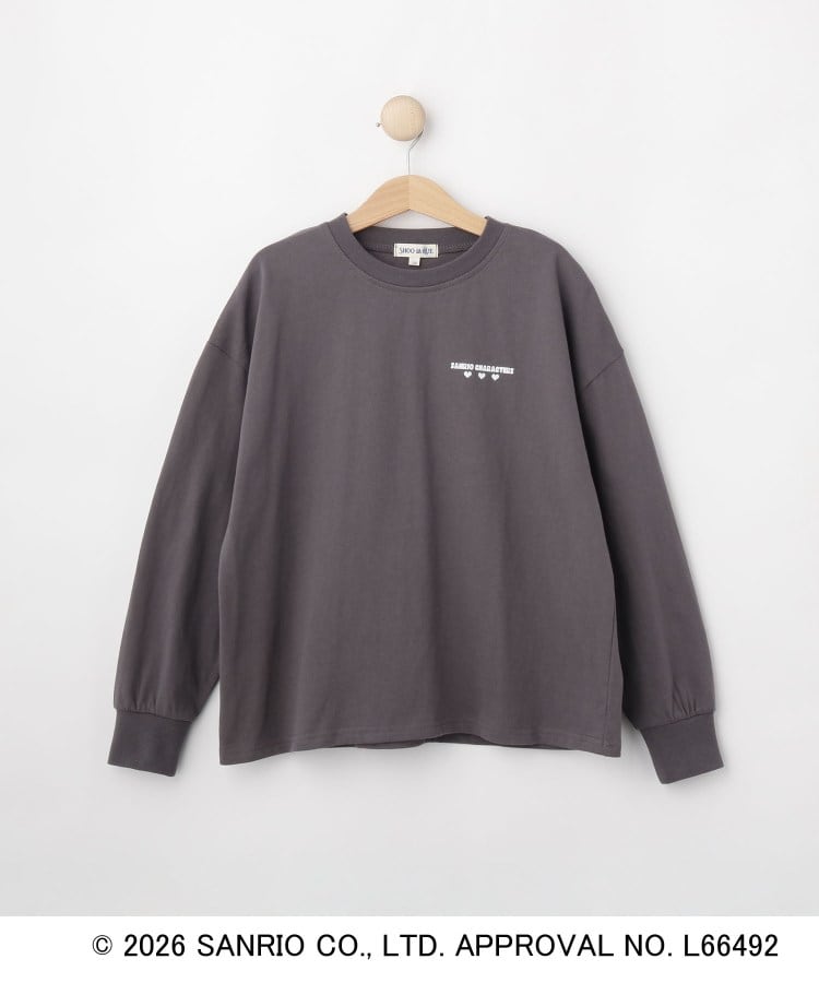 【サンリオキャラクターズ】オールスターバックプリントロンＴ