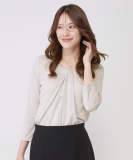 【手洗い可／日本製／7分袖／ジャケットイン】しなやかな落ち感のカットソー